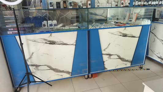 Mobile shop counter