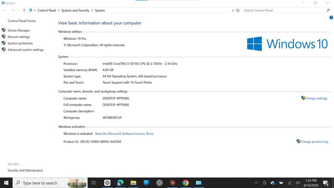 ByteSpeed M331 Touch 360° | Core i3 5th Generation | Professional Use 5