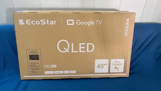 Ecostar QLed Andriod Bazelless 40 Inch Brand new