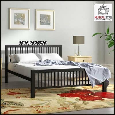Double Bed / Single bed / iron Furniture / Bed Set / Steel bed /
