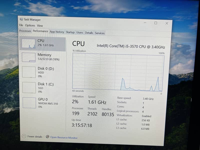 Intel Core i5-3570 PC 3