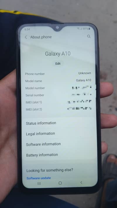 Samsung Galaxy A10
