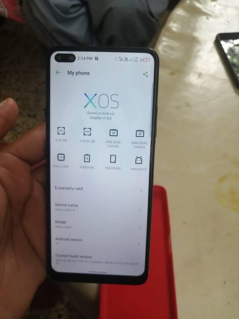 Infinix Zero 8i 8