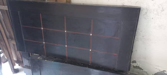 Single wooden bed for sale