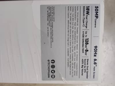 tecno spark 20c 8/128 full original