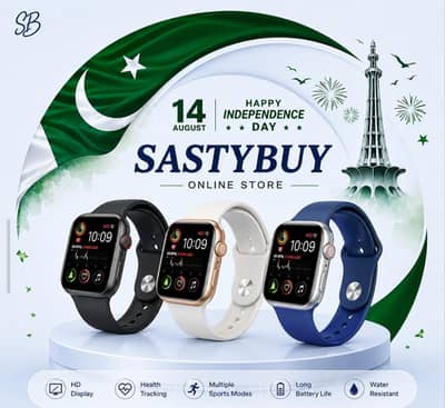 Ultra Smart Watch 7 in 1 Straps | Calling + Big Display | New Box Pack