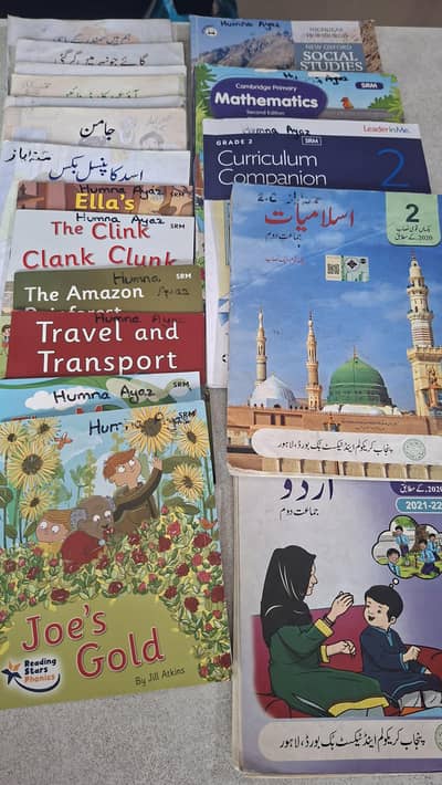Beaconhouse school complete set of course books and readers for class