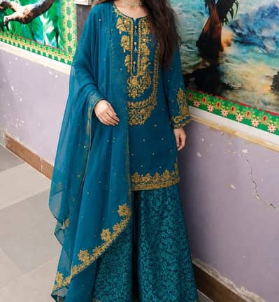 weeding embroidery dress