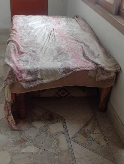 single bed wooden Takhat