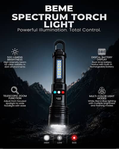 BEME spectrum torch light