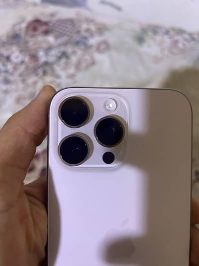 Iphone 16 pro max 256GB JV Desert Titanium 10/10 100% Battery