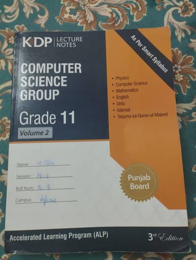 grade 11 lecture notes