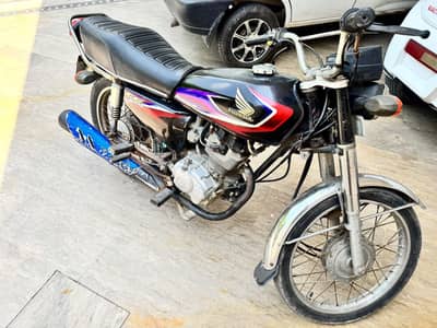 Honda 125 single digit number 6