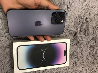 Apple iPhone 14 Pro Max 128 GB PTA WITH BOX CABLE