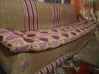 Sofa set with center table
