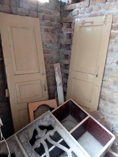 solid wood door and kitchen cabinets for sale.