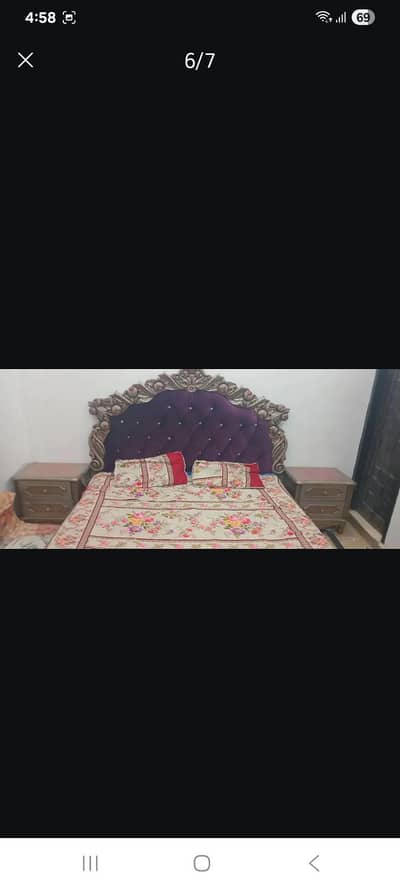 king bed in beautiful modern design