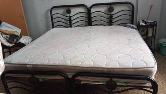 2 Iron Single Bed