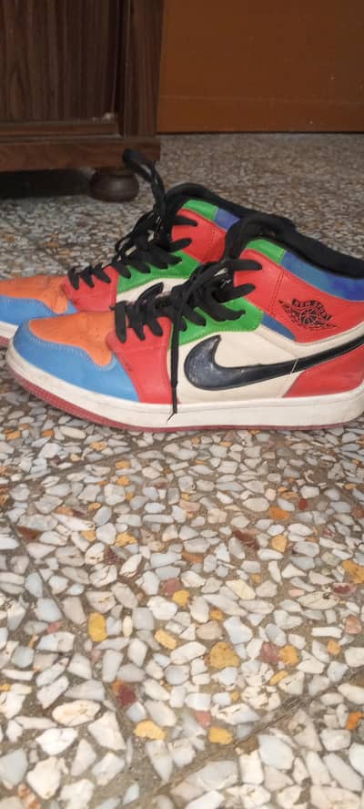 Nike Air Jordan Multicolour Sneakers Shoes for Sale