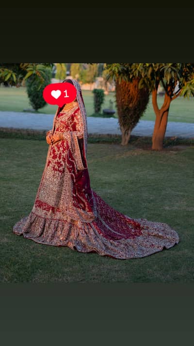 BARAT Dress/ Bridal Dress/ Heavy Bridal Dress
