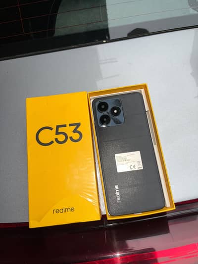 Realme C53  6/128 with box all ok