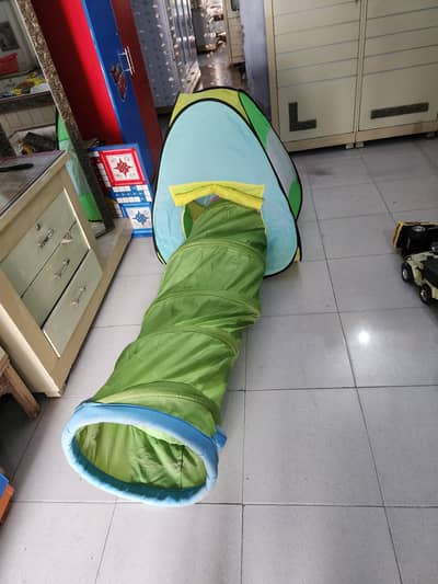 Kids Play Tent with Tunnel & Ball Pit – 3 in 1
