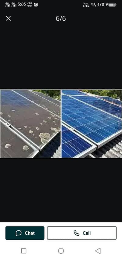Solar panel Washing