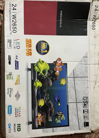 Samsung LED 24 inches      4K ultra HD