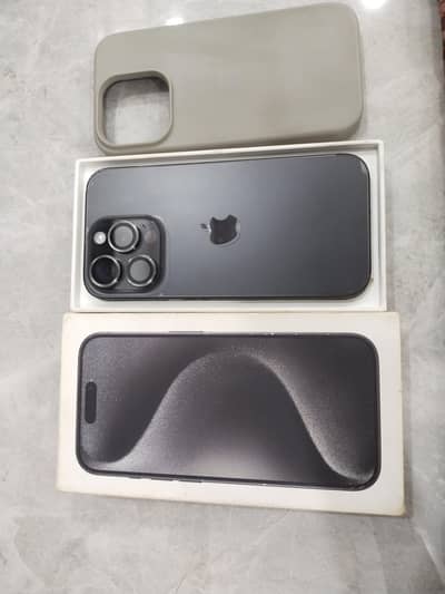 Apple iPhone 15 Pro 128gb E-Sim USA Model (Black Titanium)
