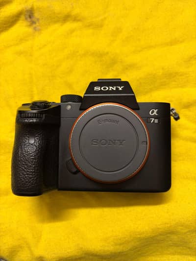 Sony Alpha a7III Mirrorless Digital Camera (Body Only)