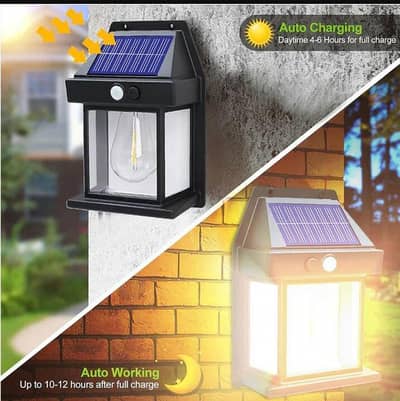 Solar Outdoor Motion Sensor Wall  lights