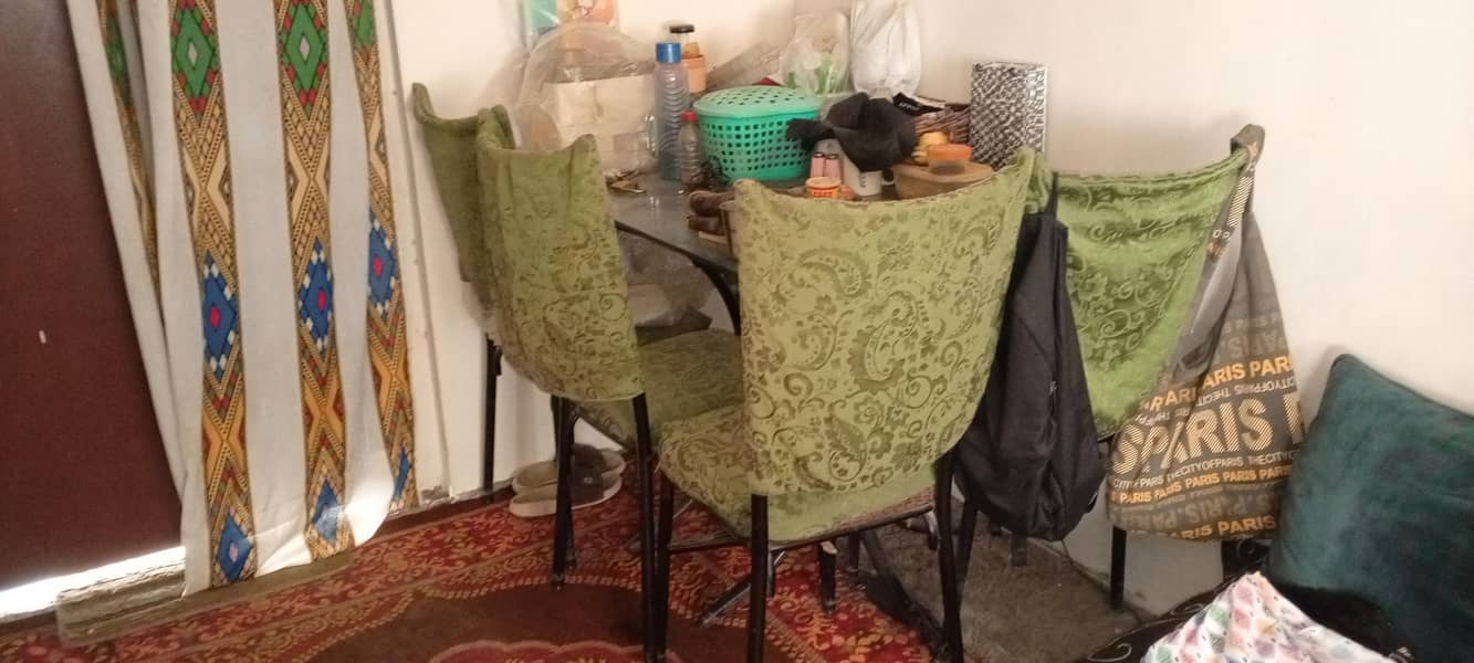 4/6 bed +mattress+dressing table 9