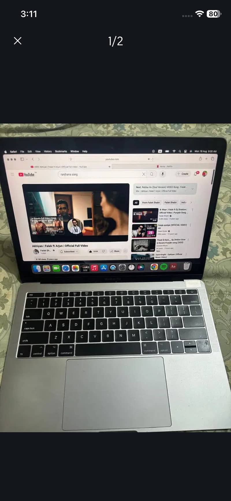 Mackbook pro 1