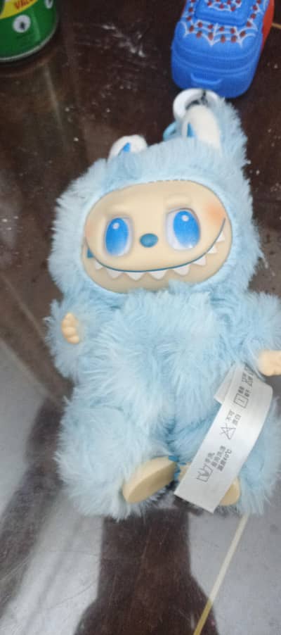 labubu in blue color