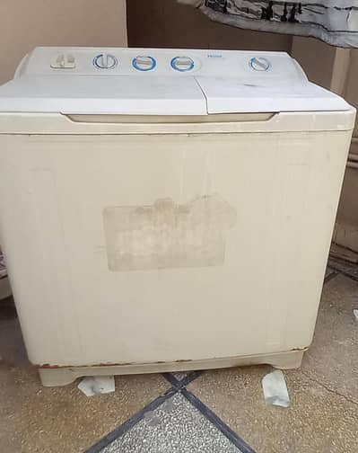 haier 120 washing &dryer