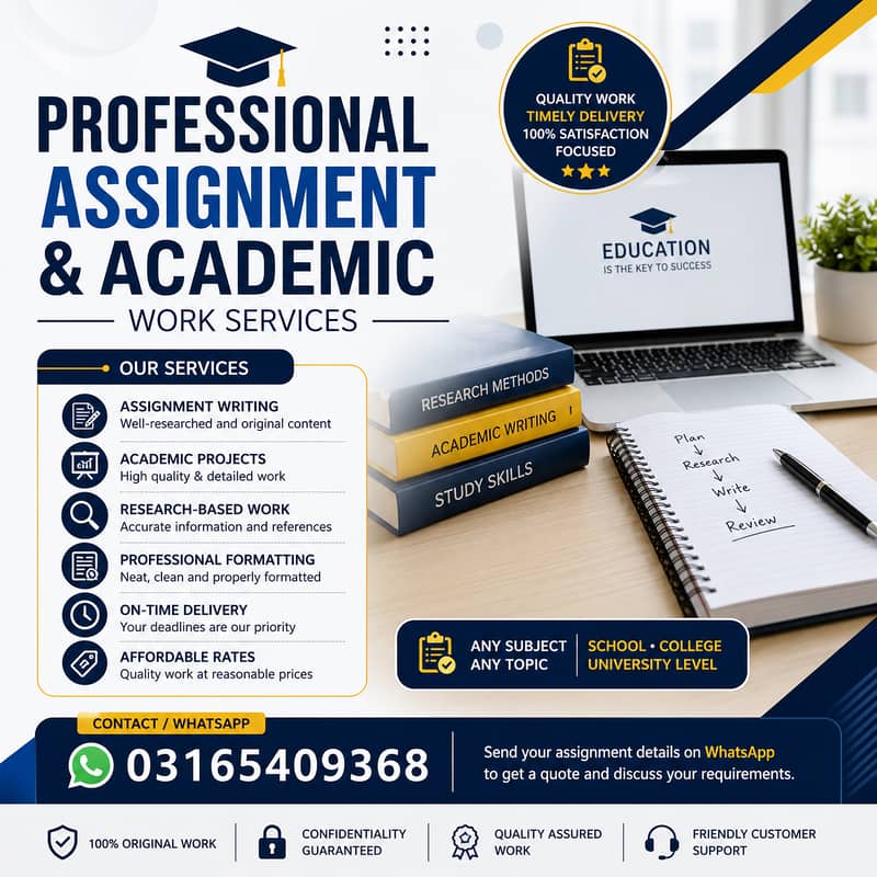 Assignment Writing & Academic Services 0