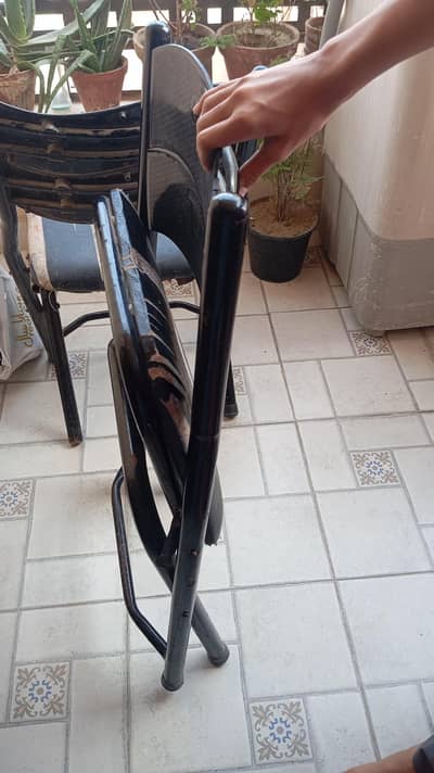 Iron chairs for sell Contact #0346-2820382