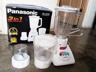 Panasonic 3-in-1  Juicer Blender Machine (Complete Box)