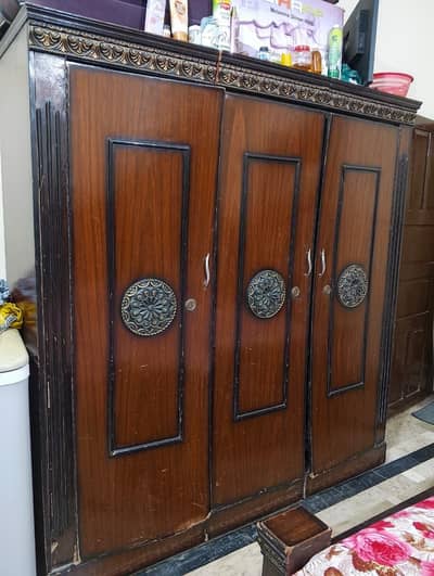 Complete Wooden Bedroom Set for Sale
