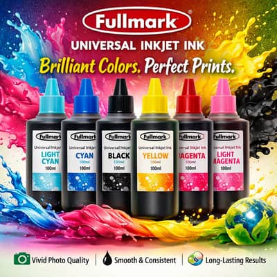 Epson 4 Colors Ink for Ink tank Printers – Black, Cyan, Magenta, Yello