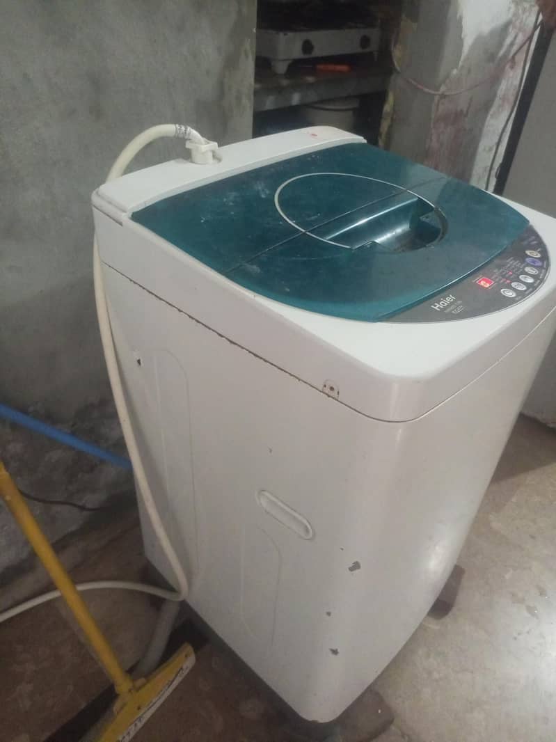 haier fully automatic washing machine 2