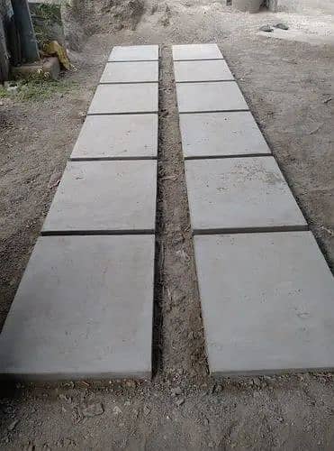 Concrete roof slab heavy duty