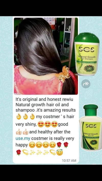 Organic hair oil