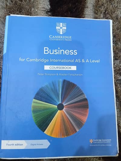 Business As and A level Course Book