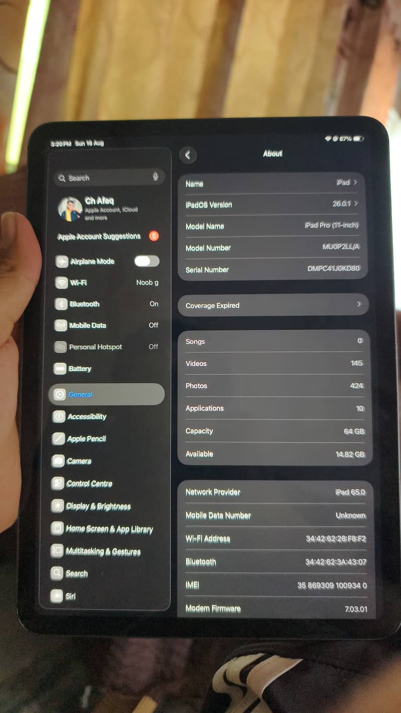 Ipad pro 2018 Sim variant bypass 2
