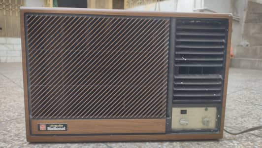 National Window AC 1.5 ton  in good condition imported by Saudi