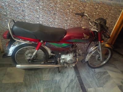 Honda CD 70 blkul new condition jasi h
