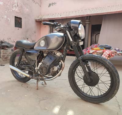 Suzuki GS150 (2012 Model) Converted to Custom Cafe Racer