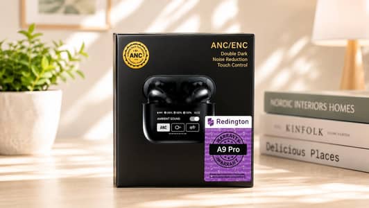 Redington A9 Pro ANC ENC Wireless Earbuds | Noise Cancellation