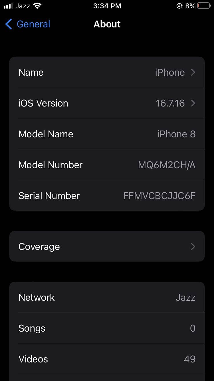 Apple iPhone 8 5
